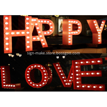 Luxury Event Family Love Marquee Decoration Letter Signs
